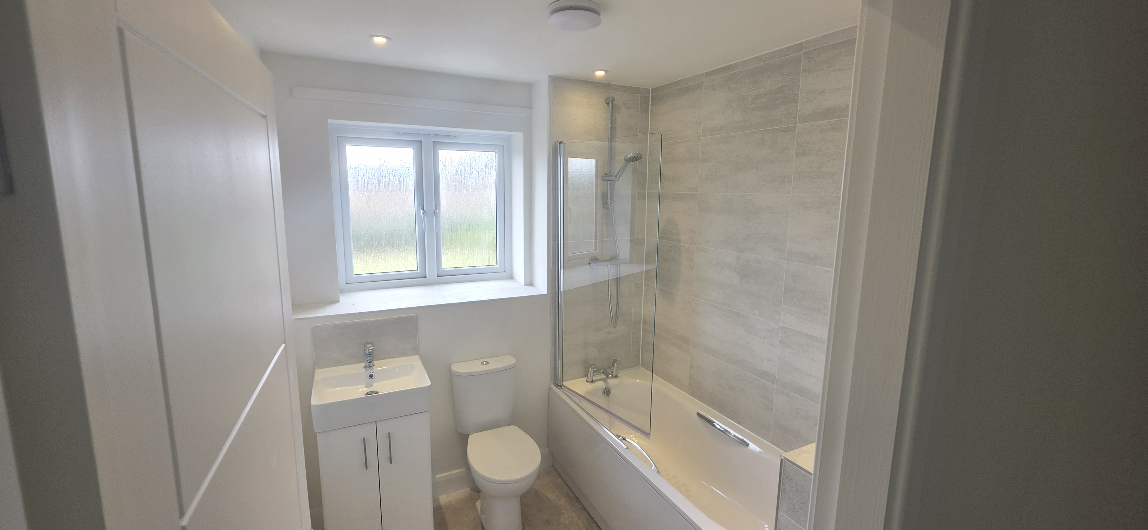 Bathroom finishes at The Orchids